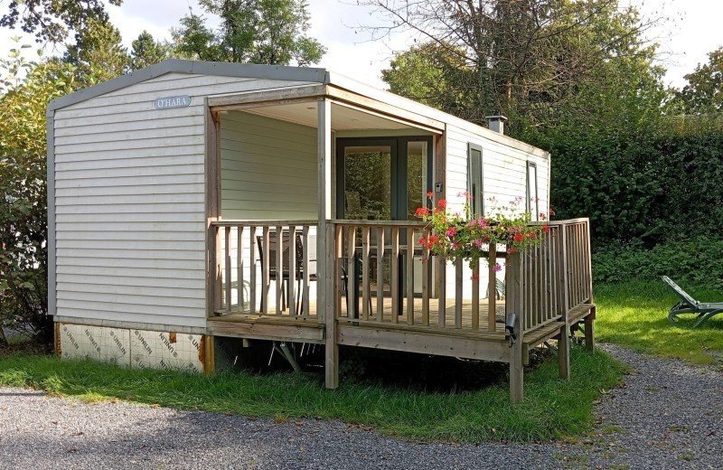 Komfortables Mobilheim für 4 Personen